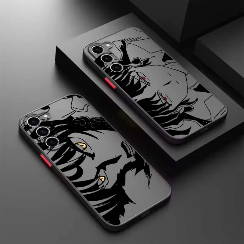 

Inuyasha Anime Cool Popular For Samsung A73 A72 A71 A55 A54 A53 A52 A51 A35 A25 A15 A14 5G Frosted Translucent Phone Case