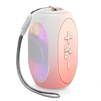 S10 Bluetooth Mini Speaker with Super Bass Sound Gradient RGB Atmosphere Light Outdoor Subwoofer Backpack Hanging HIFI Audio