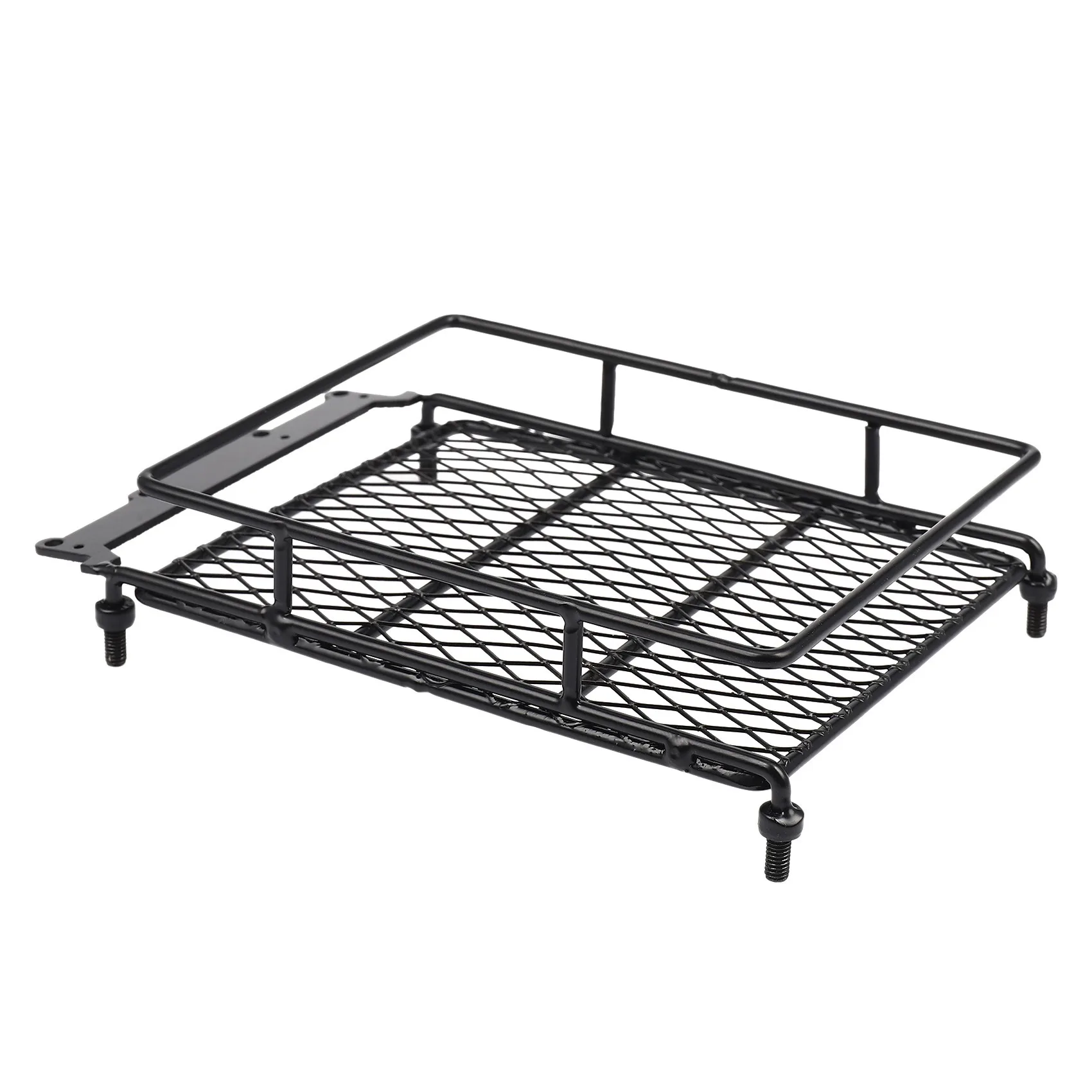 

M15K-For TRX4 Metal Front Camel Trophy Bumper With 1/10 RC Car Rock Crawler Metal Roof Rack Luggage Carrier