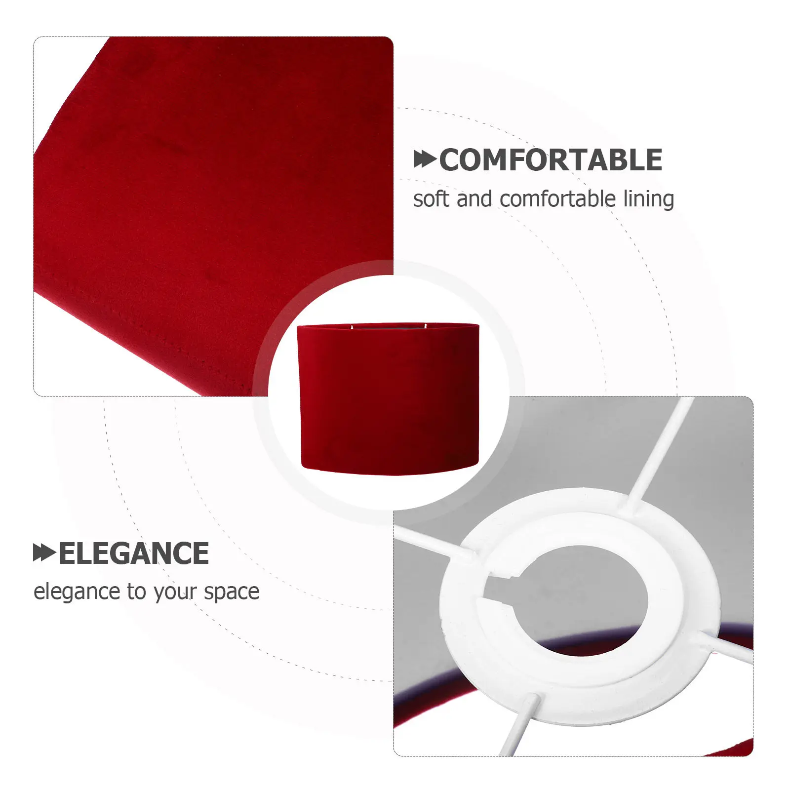 

Сменный абажур для настольной лампы, напольного светильника, овальный тканевый чехол для лампы, декоративные абажуры для дома и спальни, современный стиль