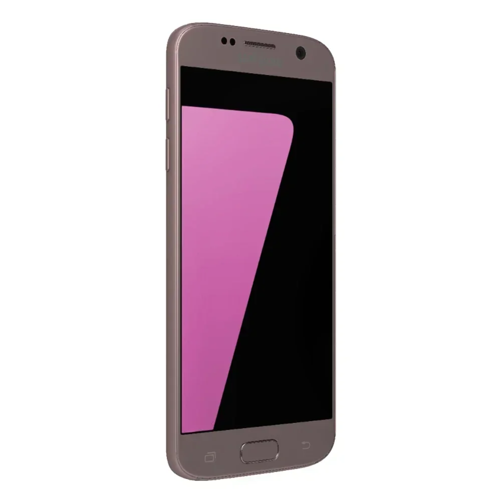 هاتف سامسونج جالاكسي S7 G930F G930A G930V 4G LTE الأصلي 5.1 بوصة AMOLED 4GB + 32GB 12MP + 5MP Exynos 8890 ثماني النواة S7