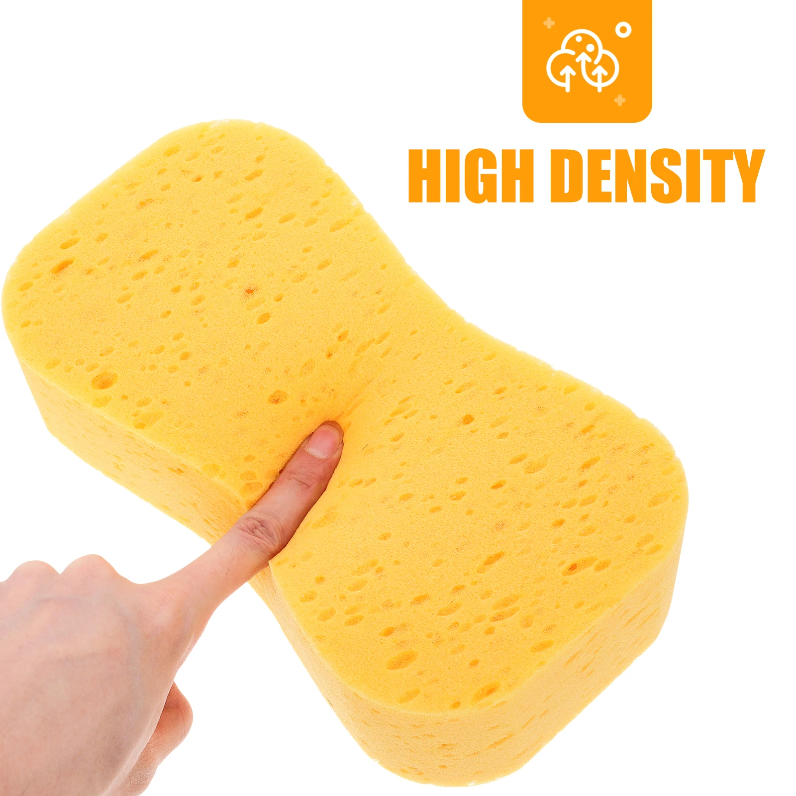 

High Density Absorbent Sponge 23x12x6.2cm Car Wash Tool Large Water Cleaning Sponge for Kitchen Glass Windows Safe Practical