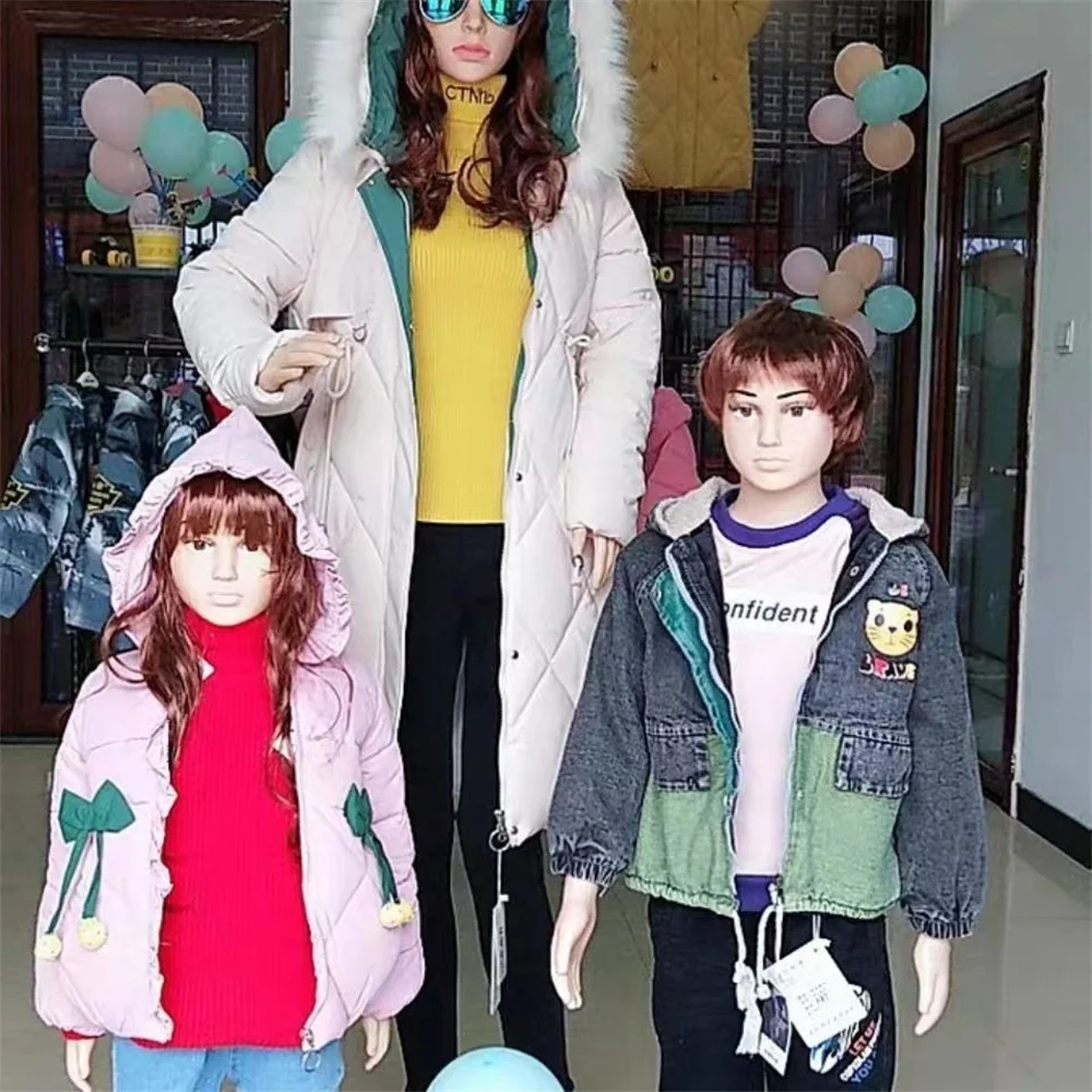 Universal Plastic Mannequin for Children, Whole Body,Sewing Model, Iron Electroplating Base, Cloth Display, 4-6Year, 110cm, C046