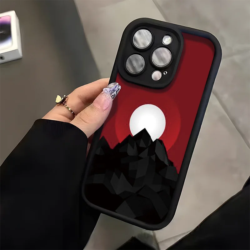 

Shanhe Full Moon Design Case for iPhone 16 15 14 13 12 11 Pro/ Max/Plus Shockproof and Anti-fall High Quality