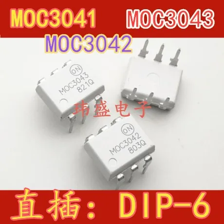 

10 шт., MOC3041 MOC3043 MOC3042 M DIP-6