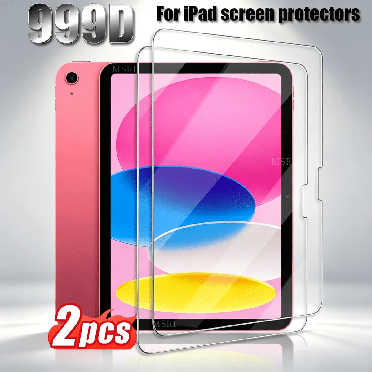 2 pieces (tablet high definition) high definition tablet screen protector suitable for iPad 10 10.9 Inch (2022) iPad Air 13 2025