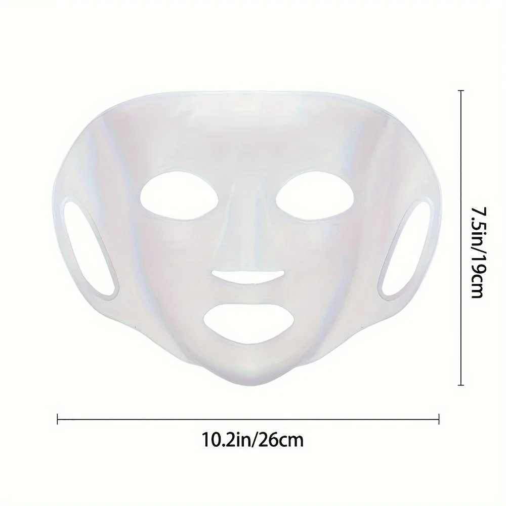 3D Silicone Mask Cover, Reusable - Ear-hanging Auxiliary Mask Moisturizing Firming Skincare Enhancement Tool, Facial Care Tool