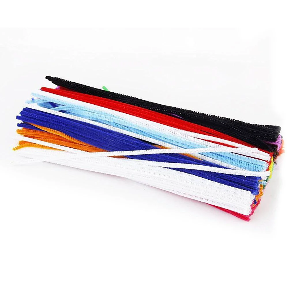 300Pcs Lightweight Colorful Bendable Craft Rods for DIY Art Projects Kids Creative Activity Supplies Shilly-Stick