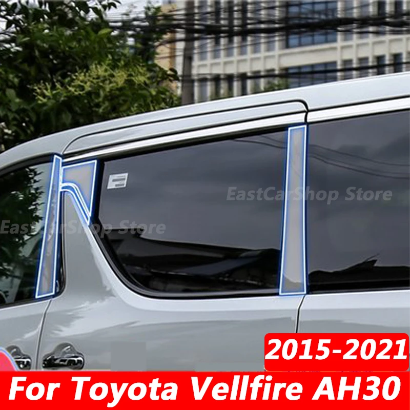 

Прозрачная защитная пленка для автомобильного окна Toyota Vellfire AH30 2015-2021