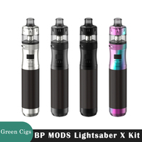 Original BP MODS Lightsaber X Multifunctional Pod Mod Kit 60W Fit 18650/21700 Battery DL/RDL/MTL 5ML Pod Tank TMD Coil Vaporizer