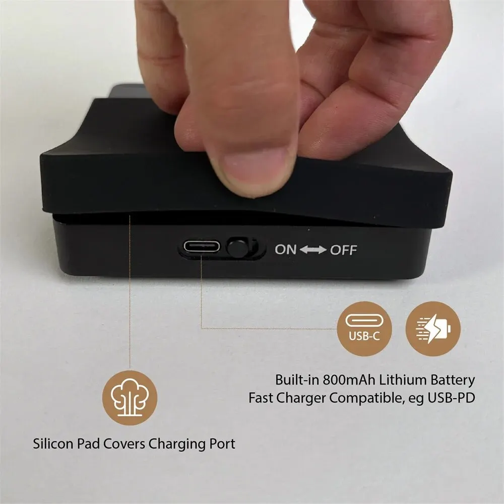 Nano Coffee Scale with Timer Espresso Scale Auto Peel Touch Sensor And Silicone Lid for Precise Tasting Home Brewing