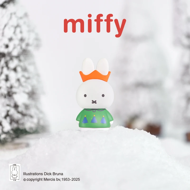 Kawaii Nijntje Nieuwe Winter Serie Blind Box Handgemaakte Schattige Pop Cadeau Ornament Kerstcadeau Speelgoed voor Meisje
