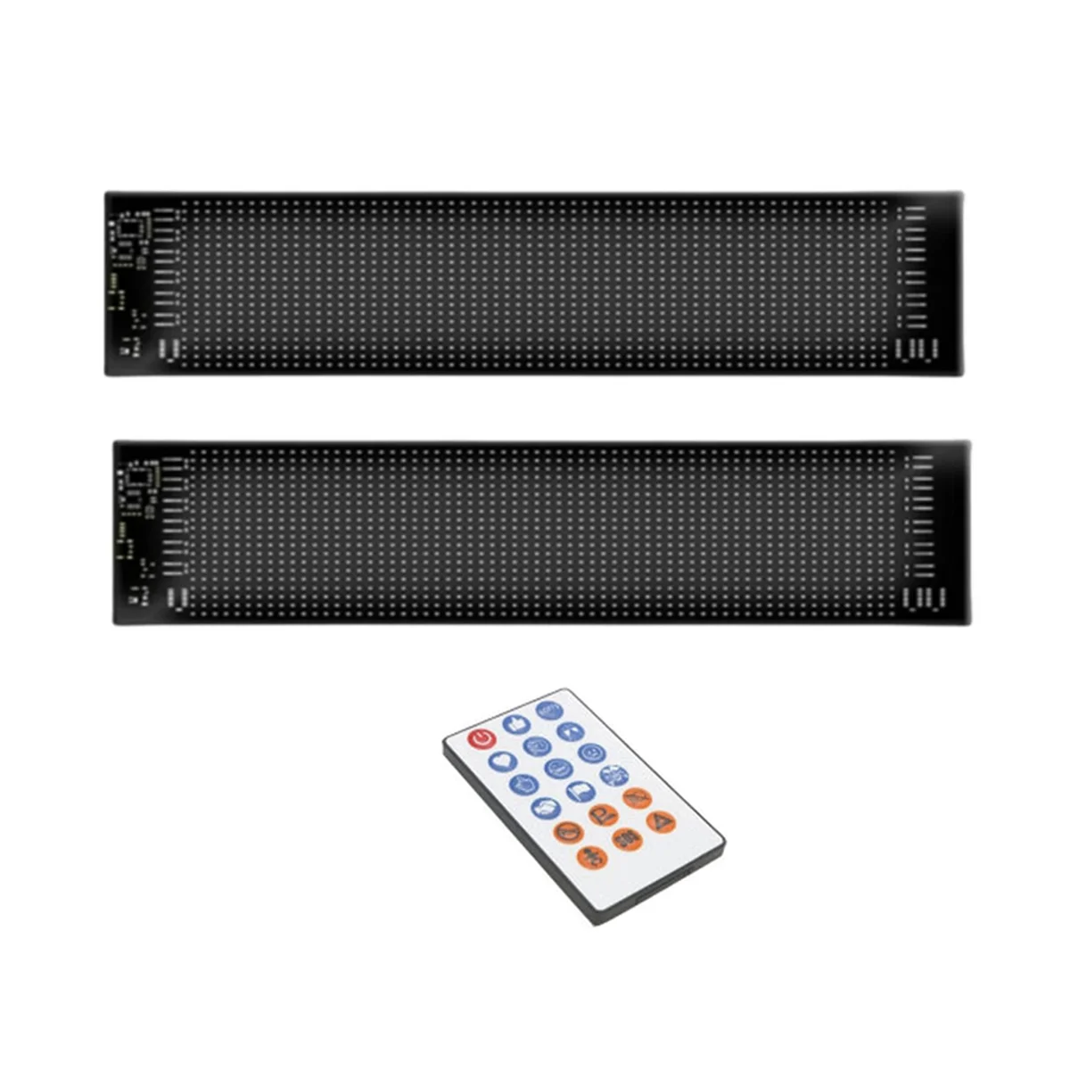 

A81R-Professional 2PCS LED Eyes Windshield Truck Car Display Screen Panel LED Luminous Sign LED Glowing Eyes for Windshield Glas