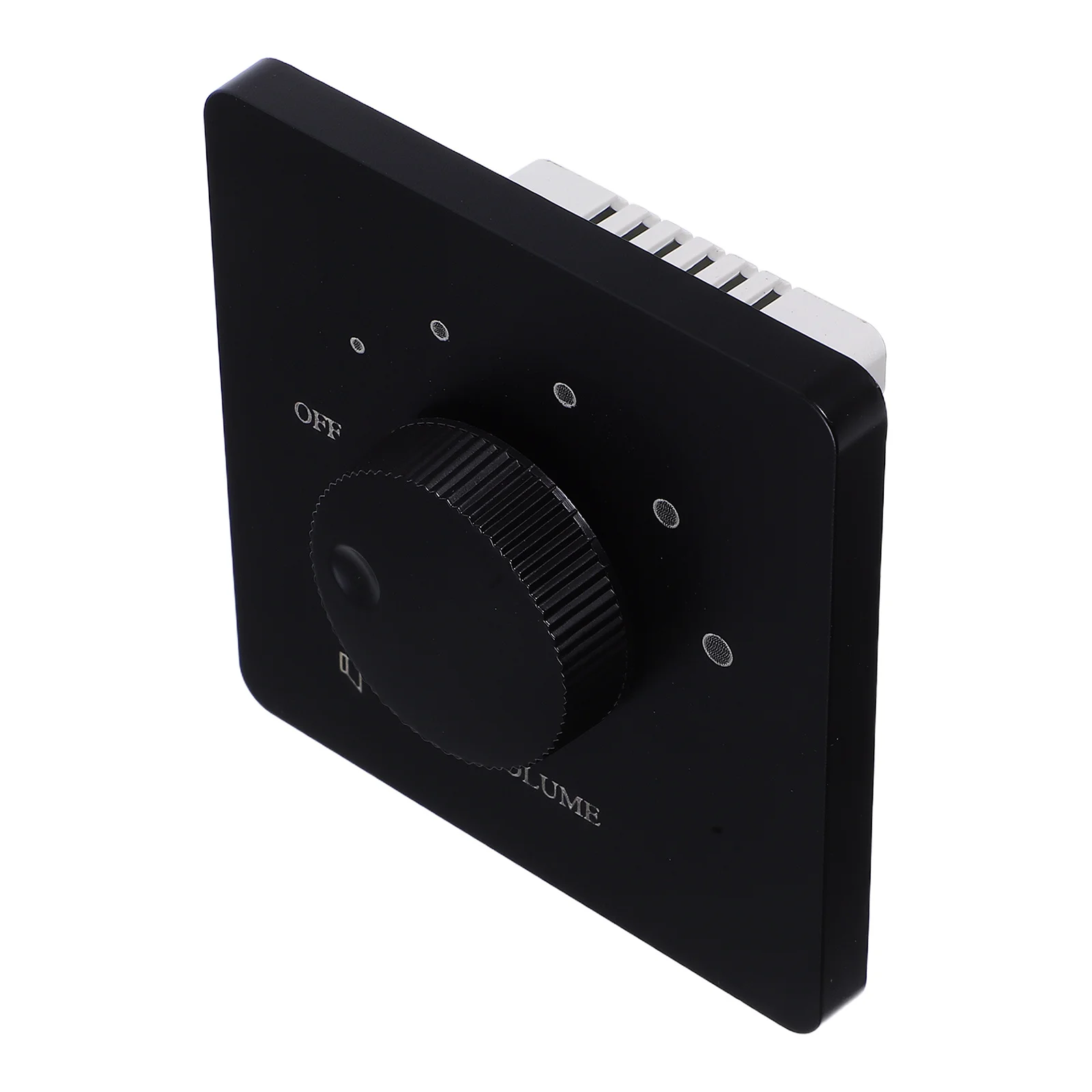 

5-Position in-Wall Volume Control Panel with Adjustable Speaker Volume Knob for Theater Classroom Conference Audio