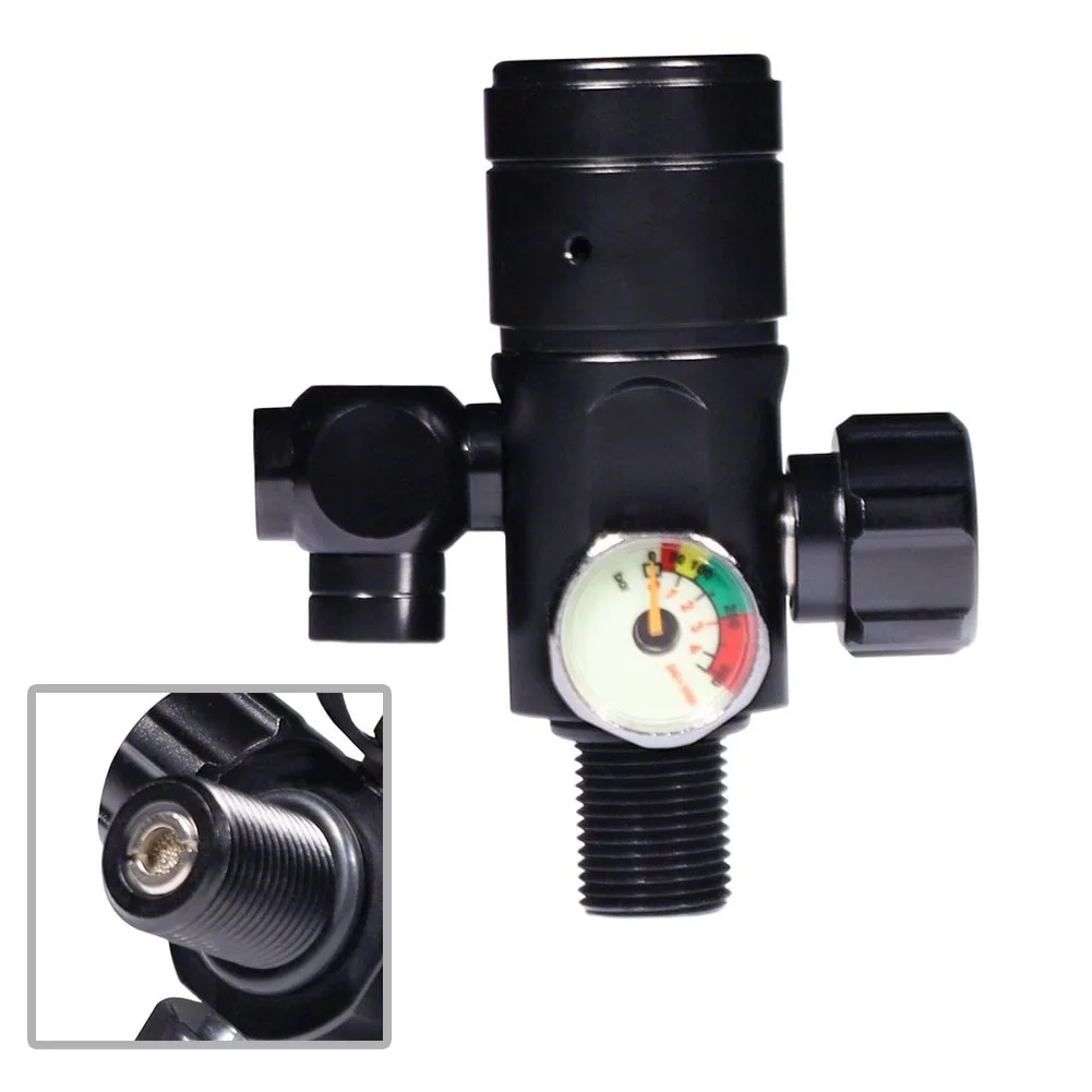 Scuba Diving First Stage Regulator with M18x1.5 to 3/8-24 UNF Thread for Aluminum Alloy Pressure Reducing Valve