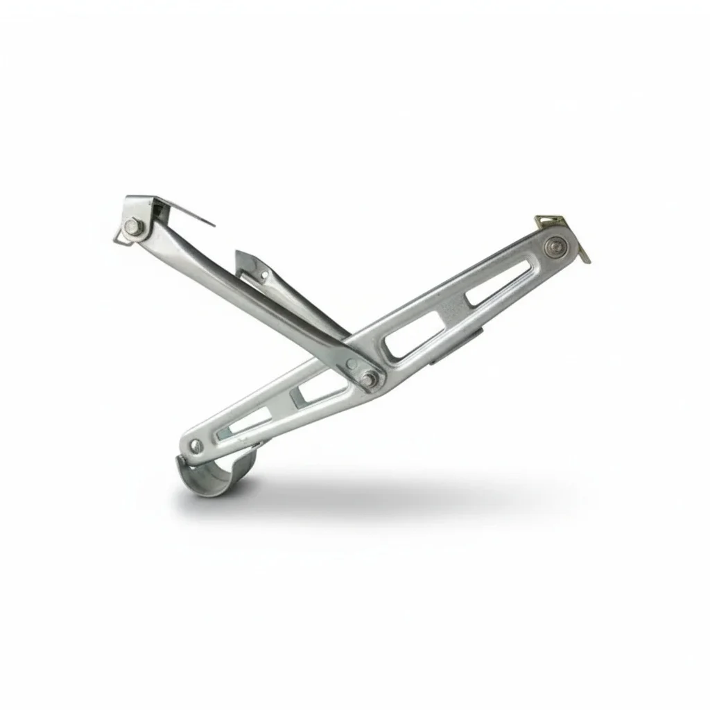 

2Pcs Trailer Stabilizer Jack, 520mm Galvanised Steel C-Style Support Legs with Hand Crank, Caravan Parking Feet for RV Motorhome