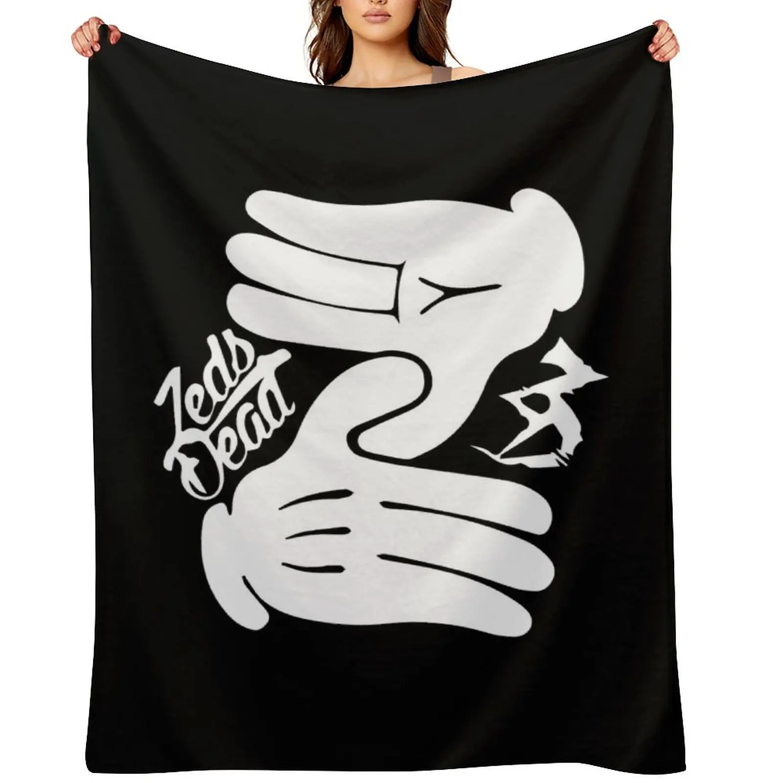 

zeds dead Throw Blanket anime Designers manga Loose Blankets