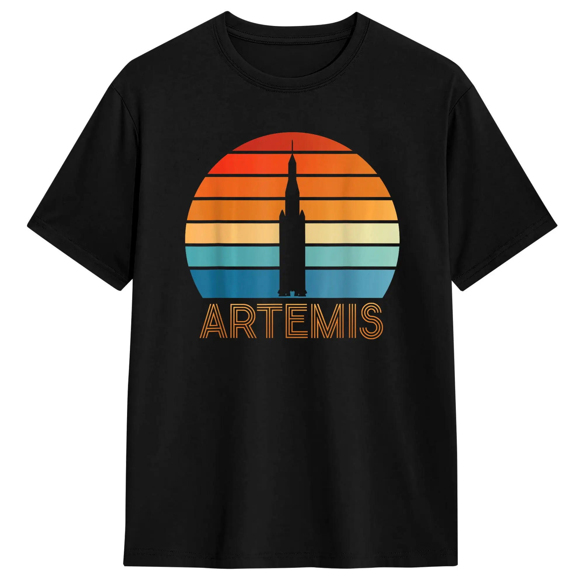 Artemis Moon Mars and Beyond Space Exploration T Shirt Men Aesthetic T-Shirts Summer O Neck Harajuku Tee Shirt Oversize Clothing