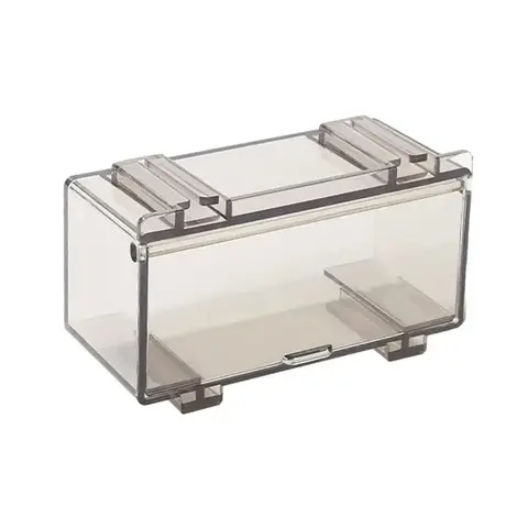 1/2pcs Plastic Model Car Box Transparent Diecast Car Toys Case Waterproof Dustproof Car Display Box