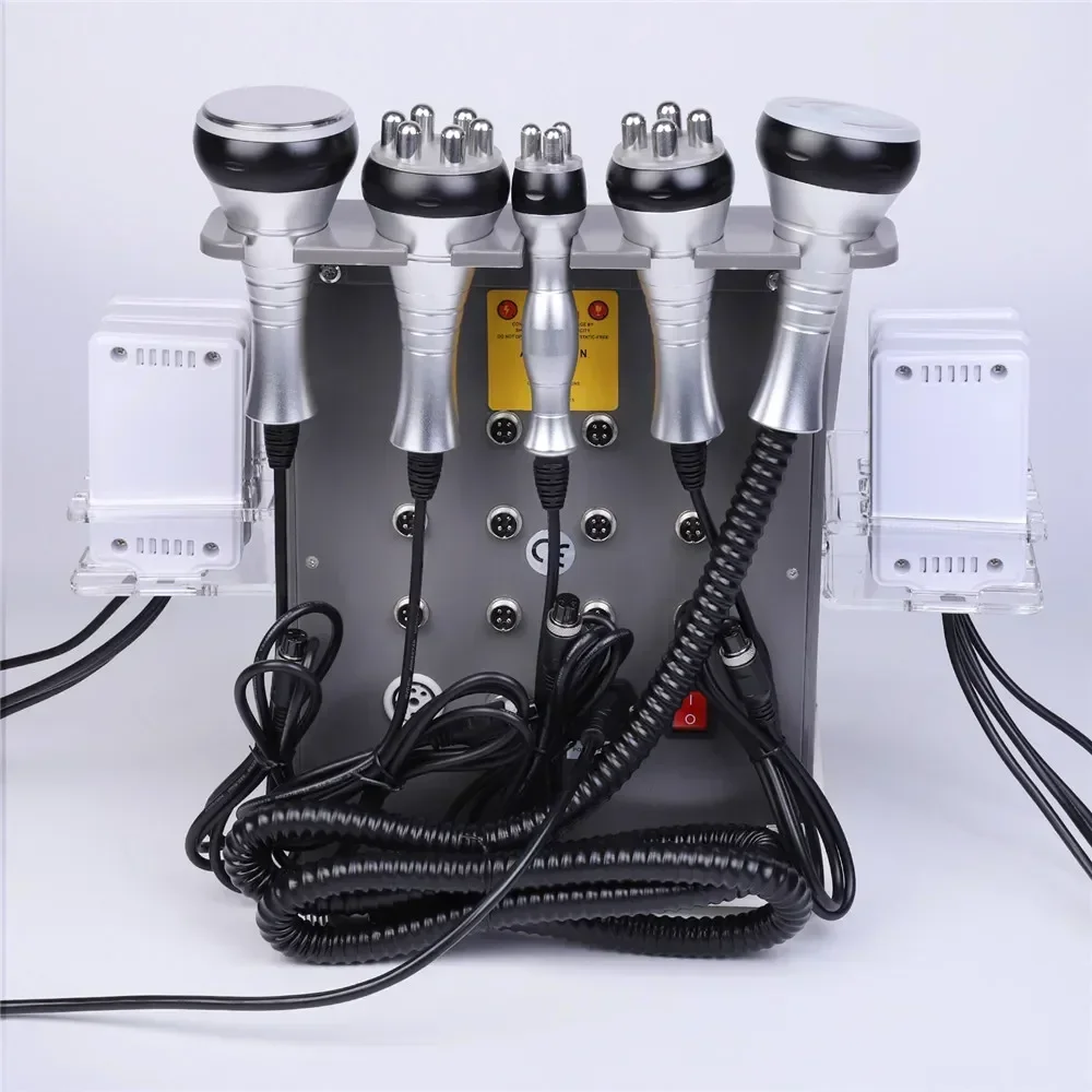 Heißer Verkauf Radio 40K Ultraschall Kavitation 6 in 1 Vakuum Frequenz Lipo Abnehmen Maschine für Heimgebrauch Body Shaper gerät – Detail 7