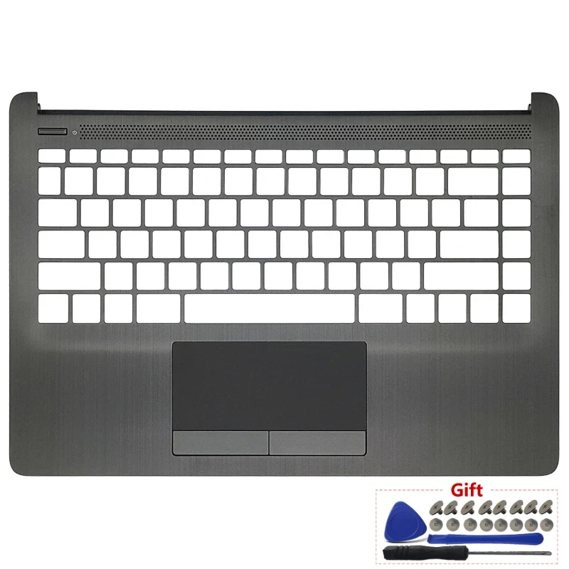 For HP HP 14-CF 14-DF 14-DK 14-DP 14S-CR 14S-CF 240 245 G8 340 G5 TPN-I130 I135 LCD Back Cover Bezel Palmrest Bottom Case Gray