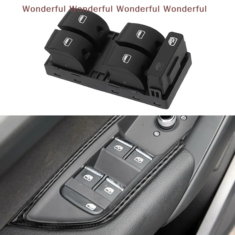 

High Grade Window Master Control Switch Button for A3 8P SPORTBACK A6 4F 4G C6 Q7 4L 4F0 959 851F
