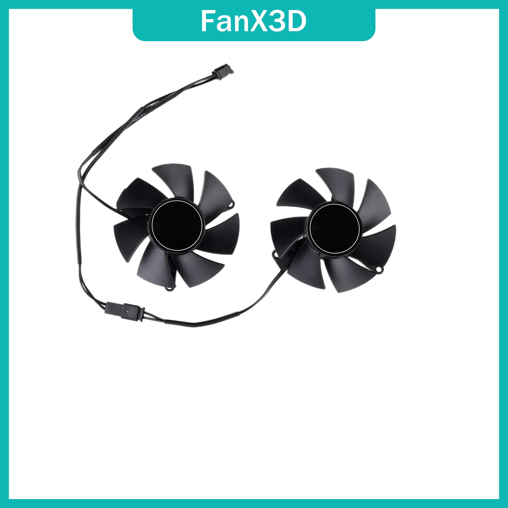 For Use Case GIGABYTE RTX 3050 GTX 1650 1630 4GB OC Low Profile Graphics Video Card 46MM FS1250-S2053A Cooling Fan