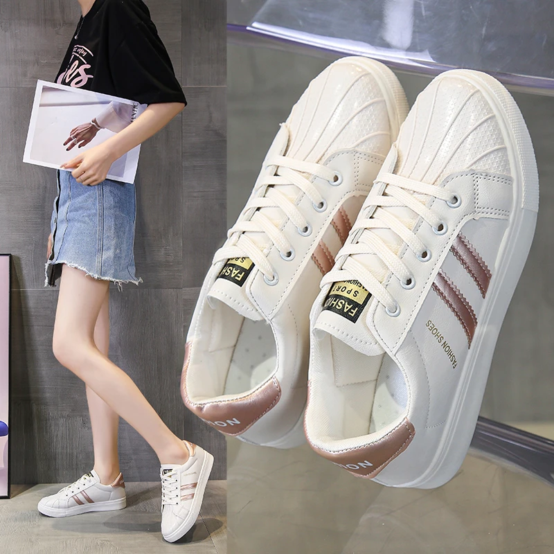 2024 Autumn New Women's Low-top Shoes Casual Flat Sneakers Fashionable and Versatile Women's Comfortable Sneakers