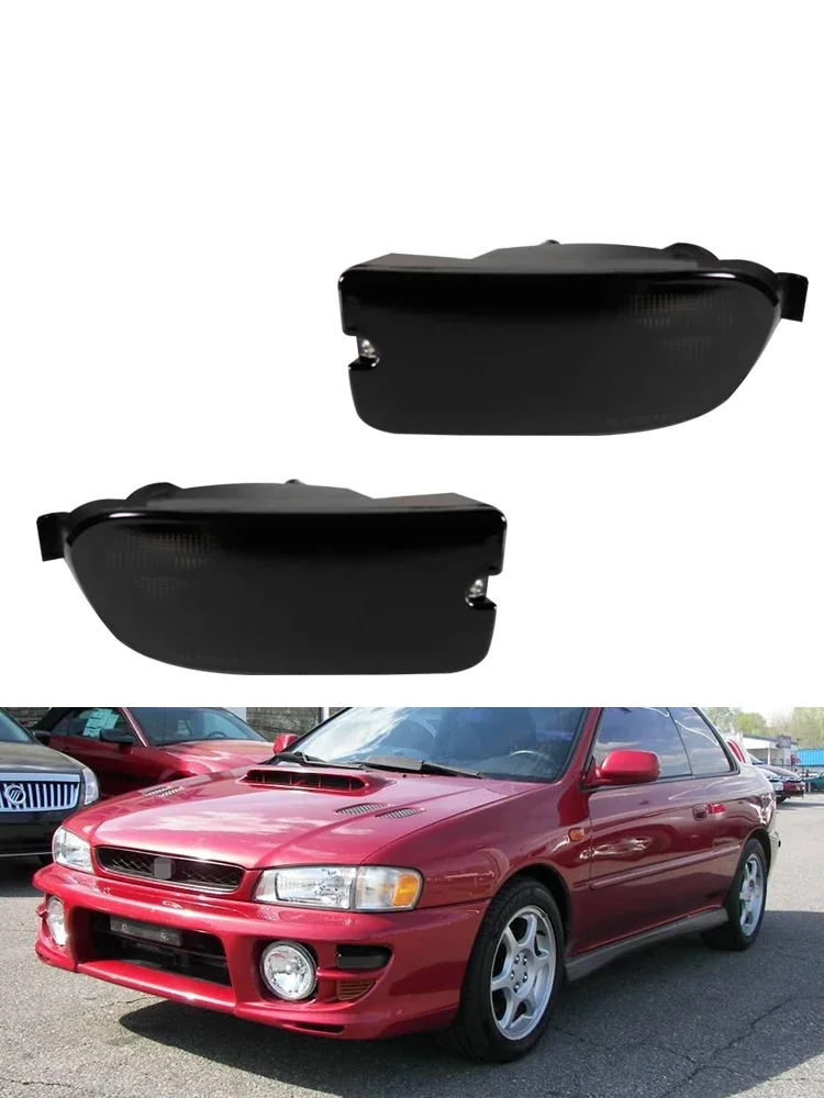 Obudowy kierunkowskazów przedniego zderzaka / DRL do Subaru Impreza 1999 2000 2001, bez żarówki / gniazda, akcesoria samochodowe — 2