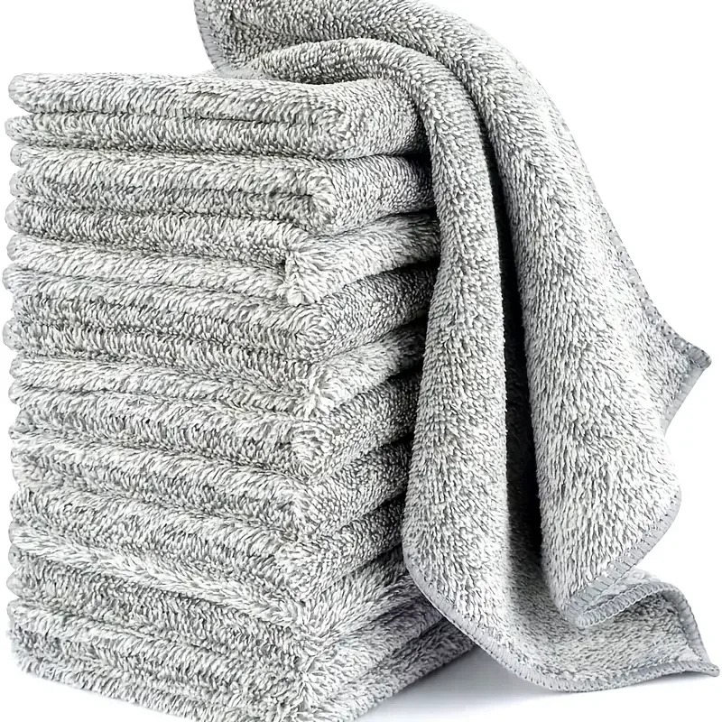 For Car Window Thicken Microfiber Cleaning Cloths Lint Free Microfiber Cleaning Towel Cloths Reusable Cleaning Towels Absorbent