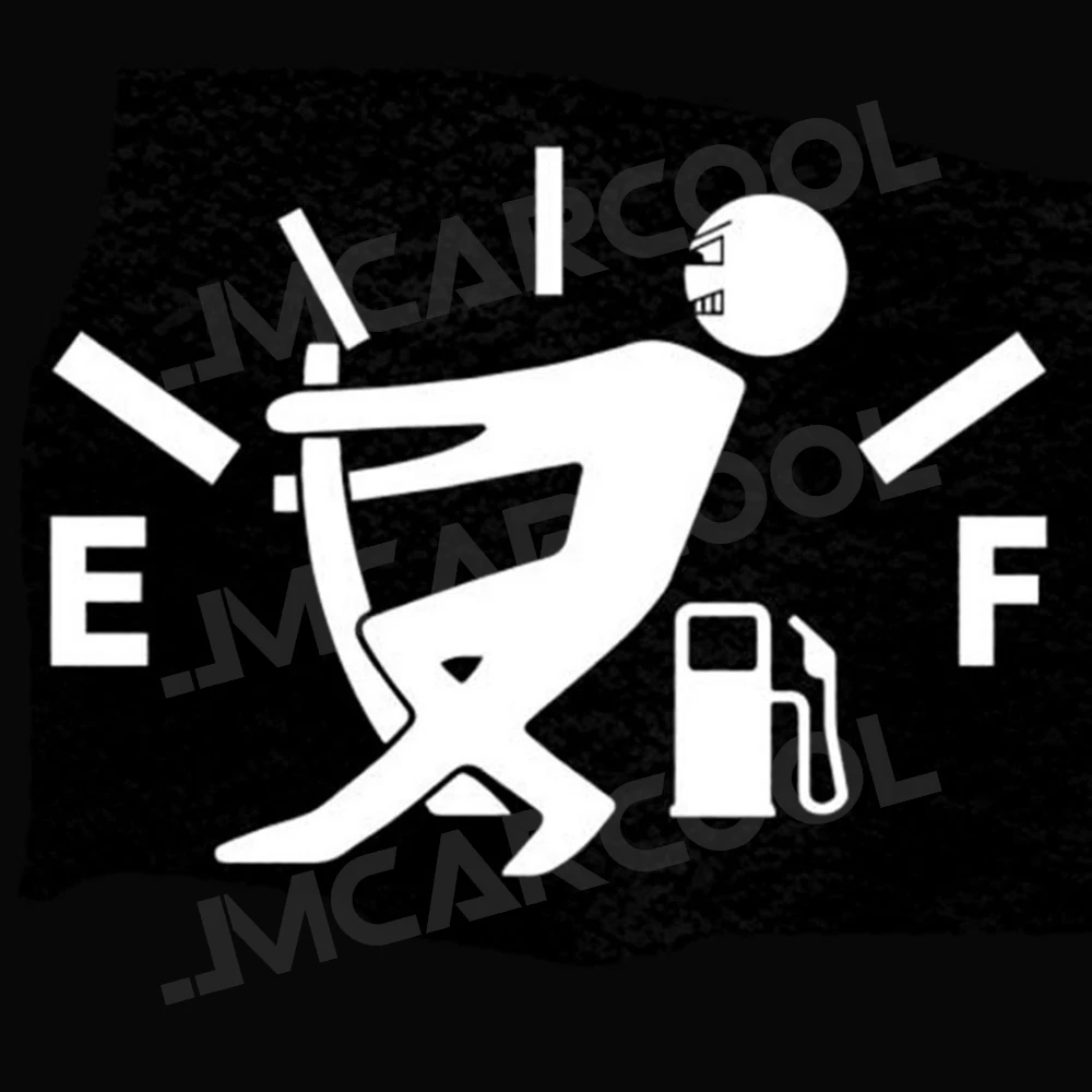 

1 PC Tearable Waterproof Funny Sticker Fuel Tank Cap Sticker Personalized Reflective Car Sticker For Universal Car Exterior Trim