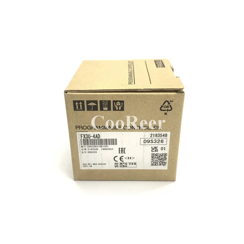 FX3U Series PLC Module FX3U-4AD FX3U-4DA FX3U-1PG New