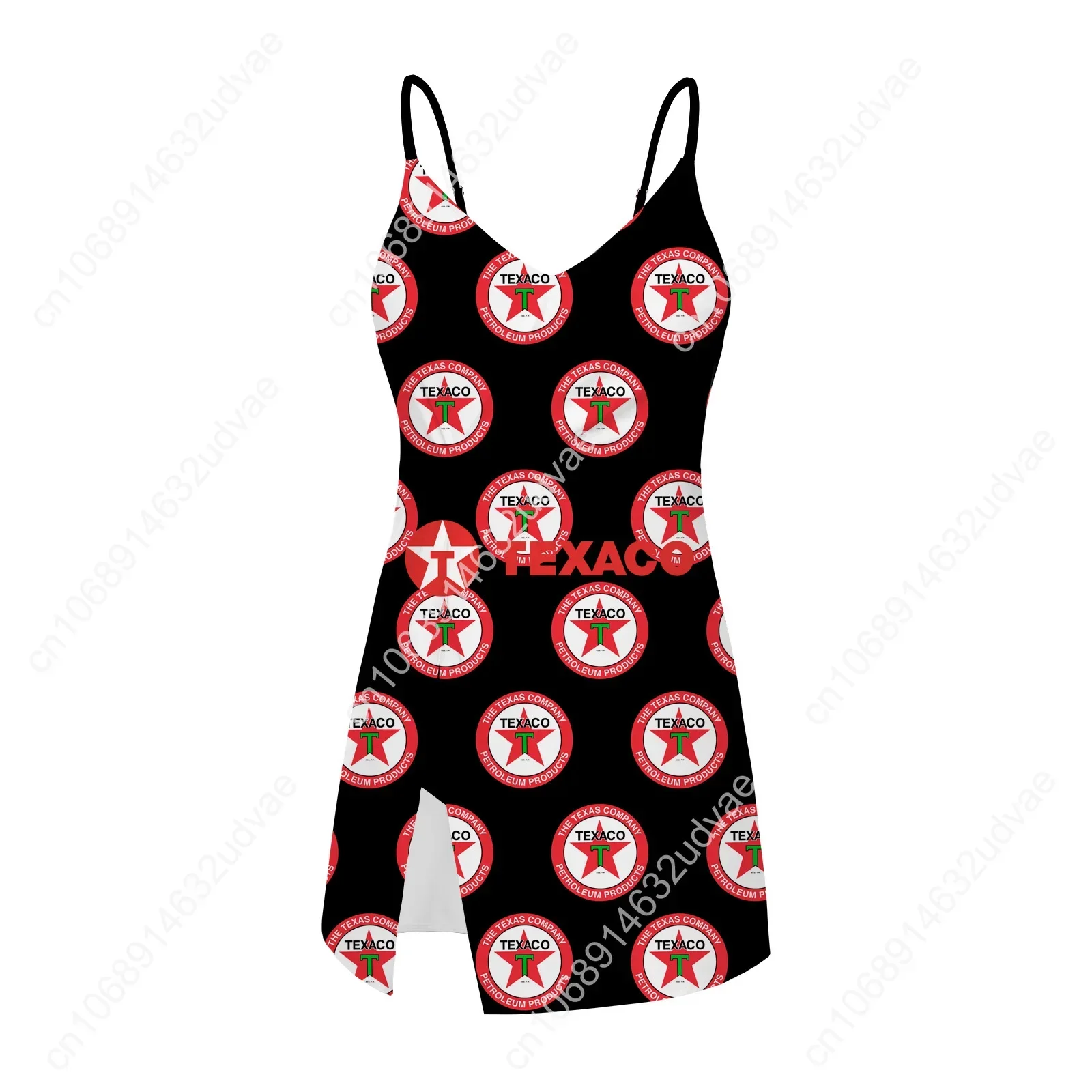 Texaco Sling Dress Swimsuit Womens Bathing Suits Personalized Fashion Swimwear Pool Party Bikini Custom Made Beachwear