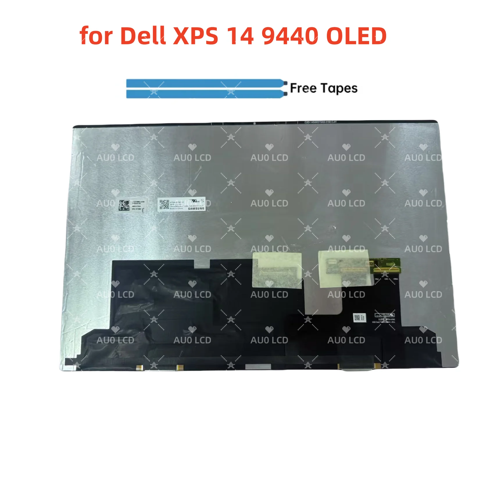 Upper Part Assembly for Dell XPS 14 2024 OLED 9440 Touch Screen Digitizer LCD Screembly ATNA45FB01
