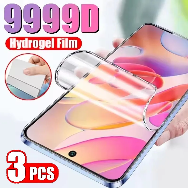 

3 шт. гидрогелевая пленка для Blackview Oscal Pilot 3 1 BV6200 Plus BV4800 SE BV9300 Pro Blackview Xplore 1 2 Защитная пленка для экрана