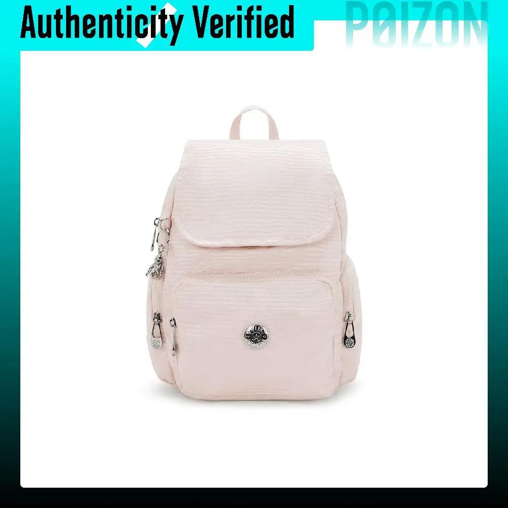 Kipling Fabric Backpack Regular Women's Pearl Powder Jacquard Color KPKI67499KF10OS