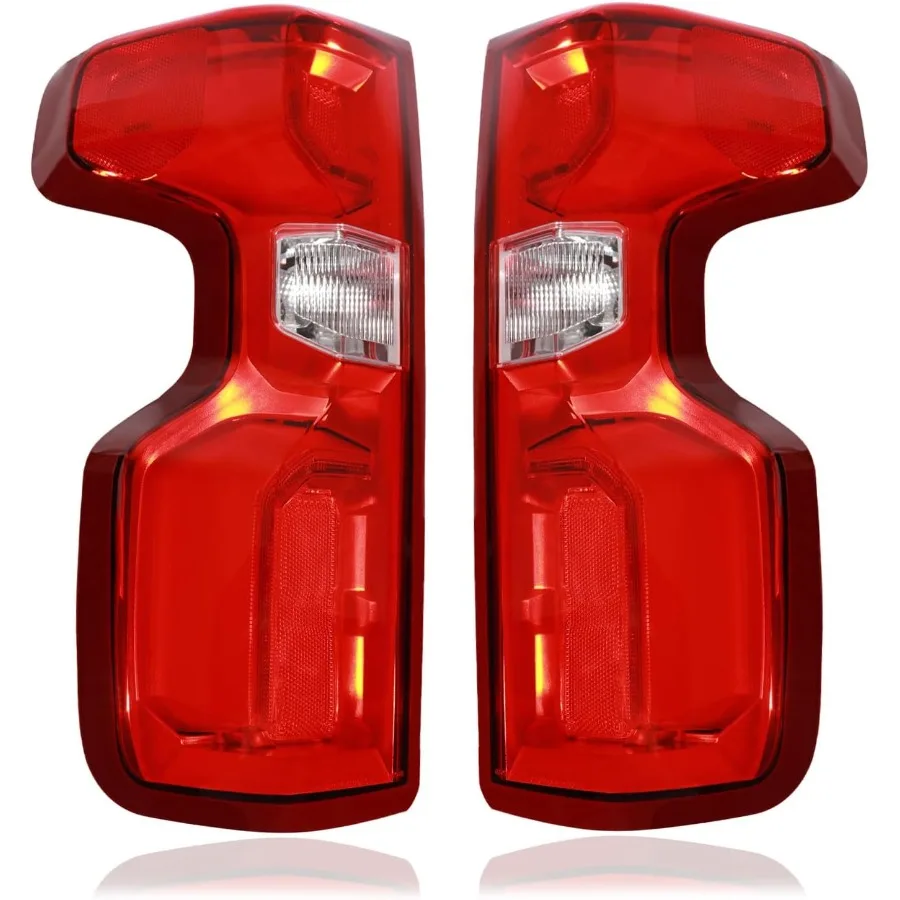 

Светодиодные задние фонари в сборе, совместимые с 20192025 Chevy Silverado 1500 2500HD 3500HD, замена задних фонарей для освещения грузовиков