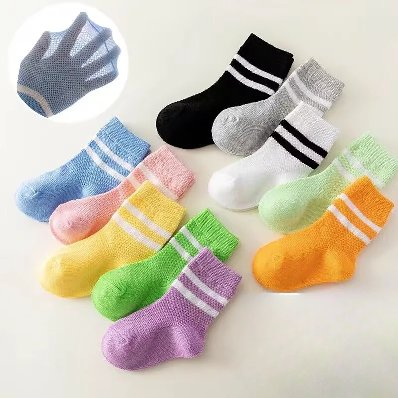 3/4/5 Paar Schulsocken für Jungen und Mädchen, weiße Socken für Schulkinder, Socken für Studenten, Unisex, Schule, einfarbig, mittlerer Schnitt, Weihnachtsgeschenk