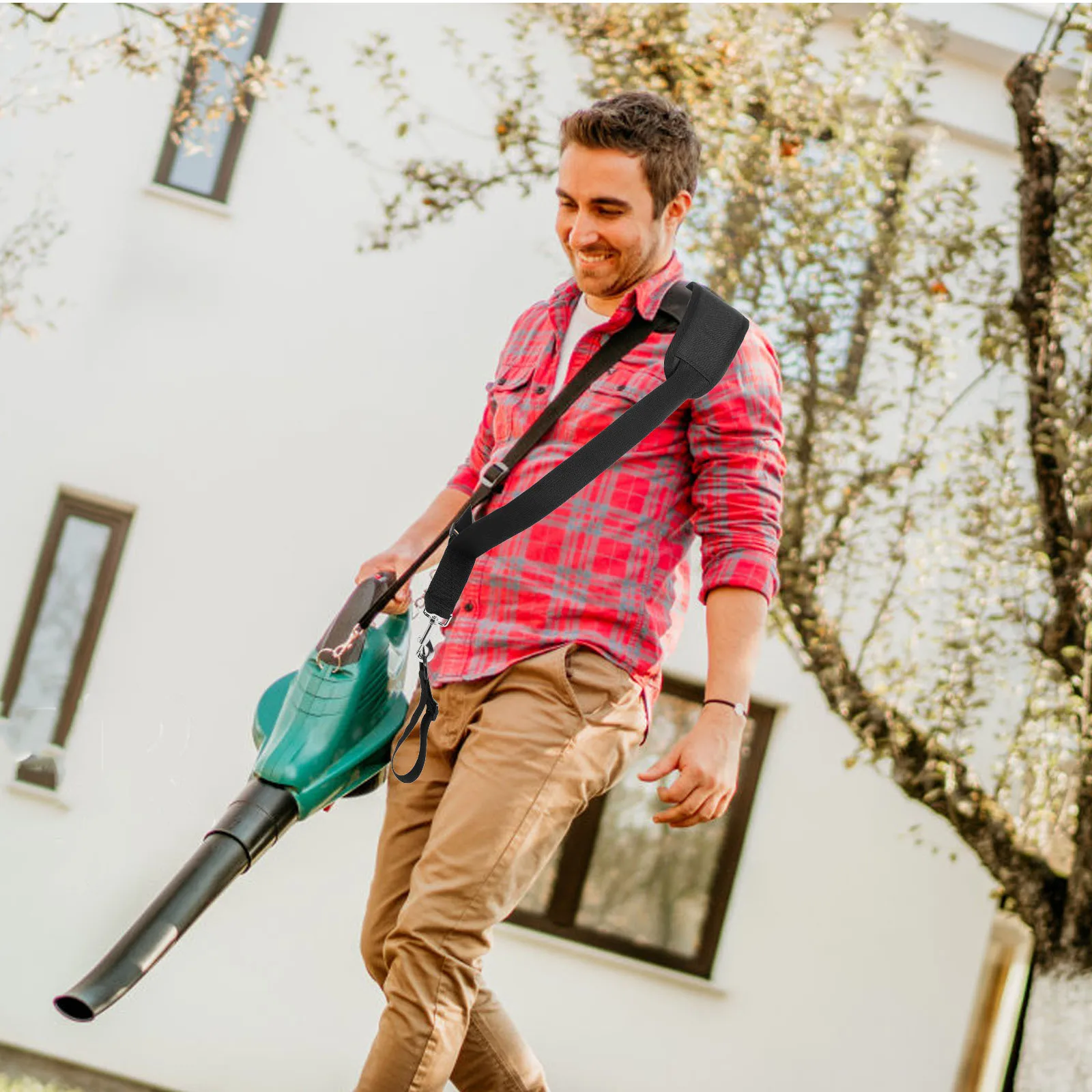 

Adjustable Lawn Trimmer Strap Comfortable Shoulder Belt For Grass Trimmer Garden Tools Carrying Accessories