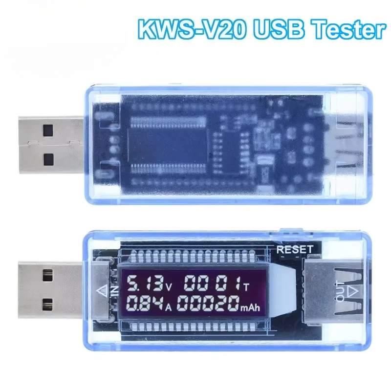 Voltage Meters Current Voltage Capacity Battery Tester USB Volt Current Voltage Doctor Charger Capacity Tester Meter