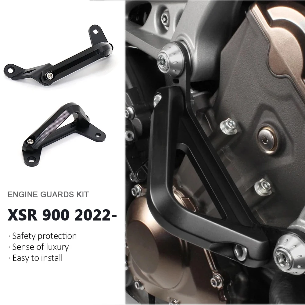 

Motorcycle Crash Protector For Yamaha XSR900 XSR 900 xsr900 2022 2023 Engine Guard Frame Slider Bar Fairing Protection Crash Pad