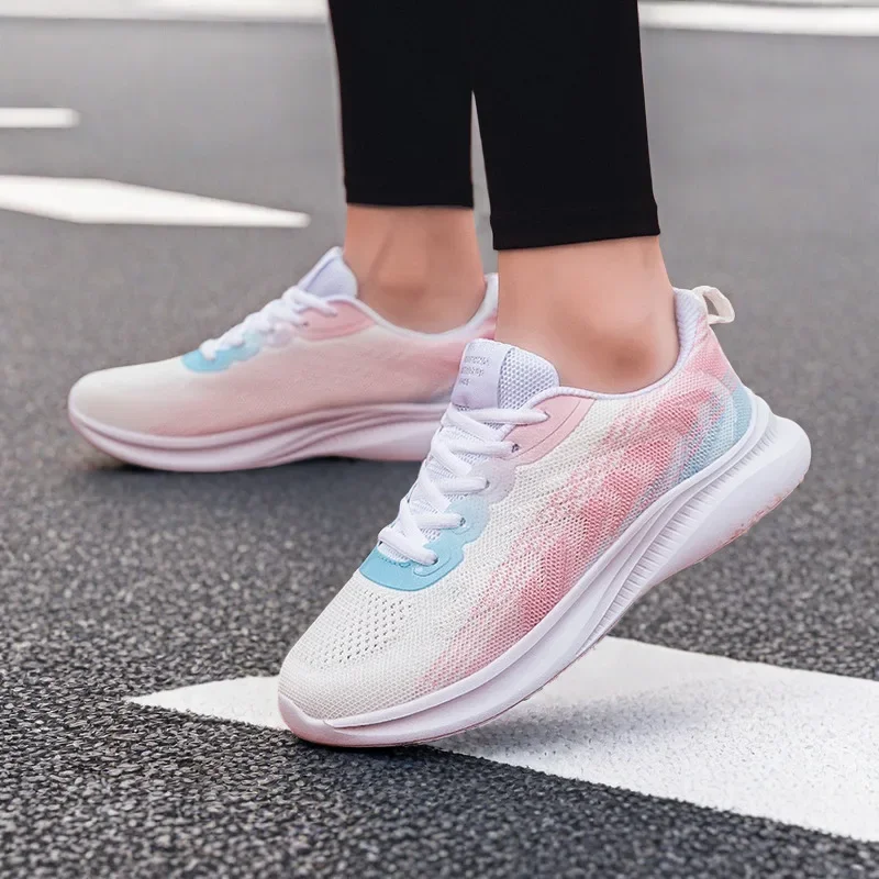 Large Sizes Elegant Woman Sneakers Race Cute Shoes Schue Shoes Women Summer 2024 Luxury Fashion Trainers Lady Tennis Kid Tennis