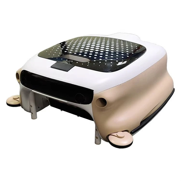 Smart Cordless Robotic Pool Surface Cleaner Auto-Turn Automatic Pool Vacuum Skimmer Basket Easy-to-Use Cleaning Robot 7800mAh