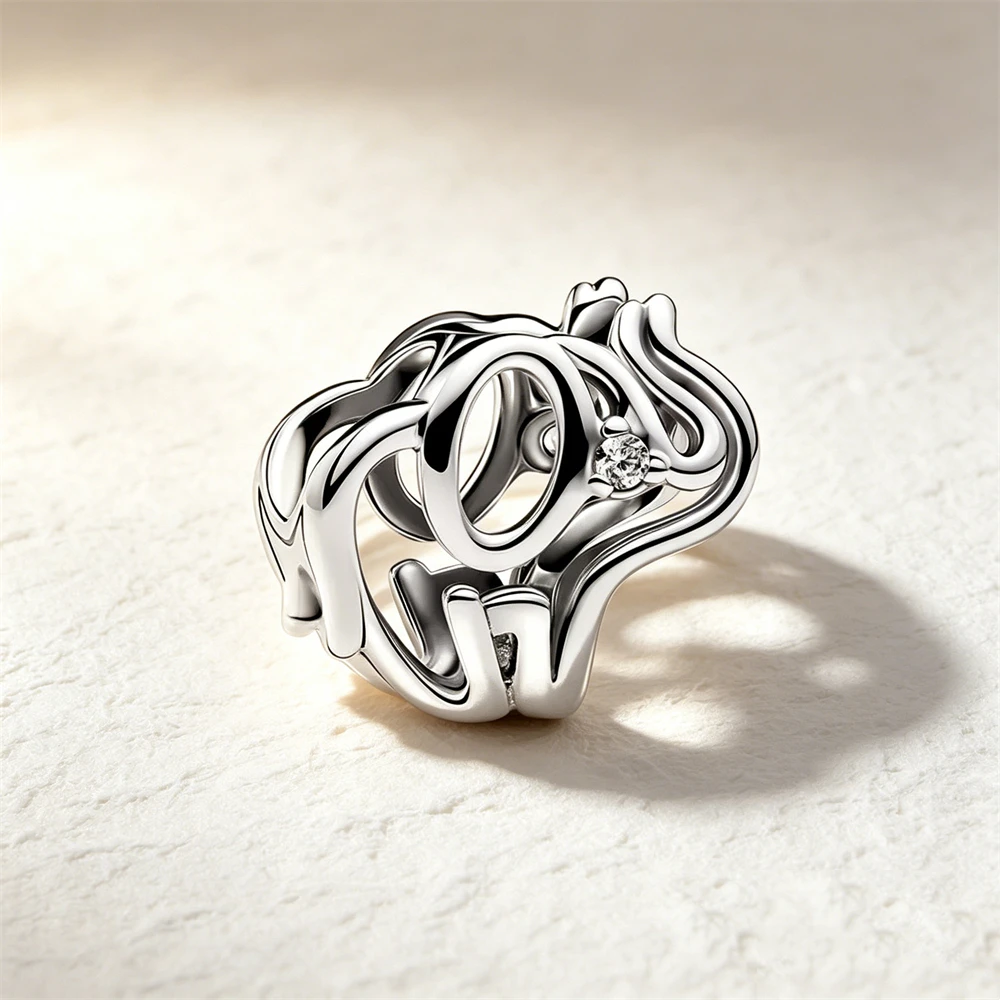 Multiple Dog, Cat, Koala, Penguin, Turtle, Pure Animal 925 Silver Charm Bead DIY Bracelet Making Women's Jewelry Accessories