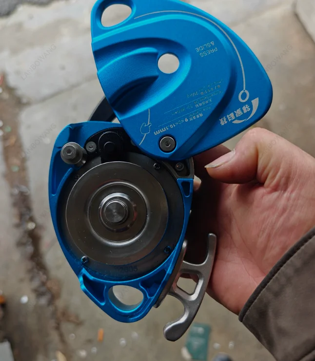 Electric Rope Ascender Hoist Slow Descender Lifting Tool For Air Conditioner High Altitude Operation