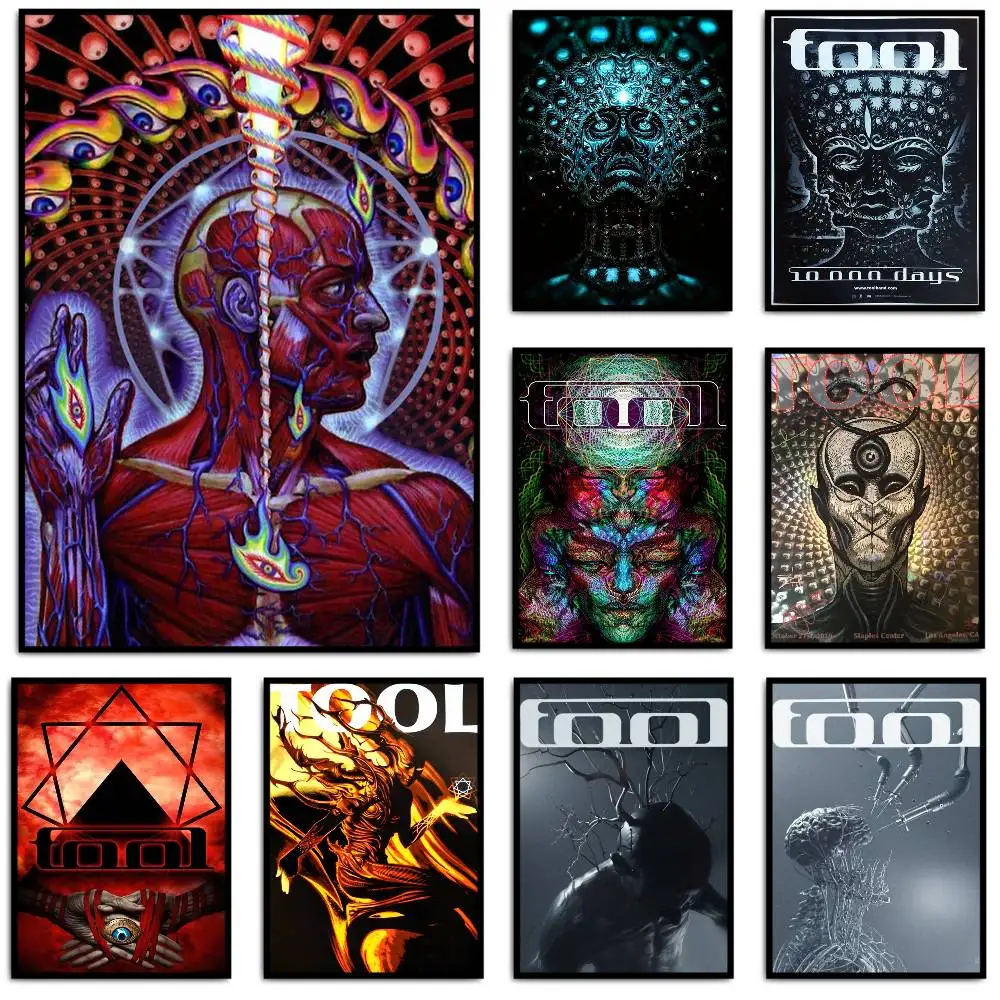 Singer Tool Band 10000 Days Music Album Poster HD art sticky wall