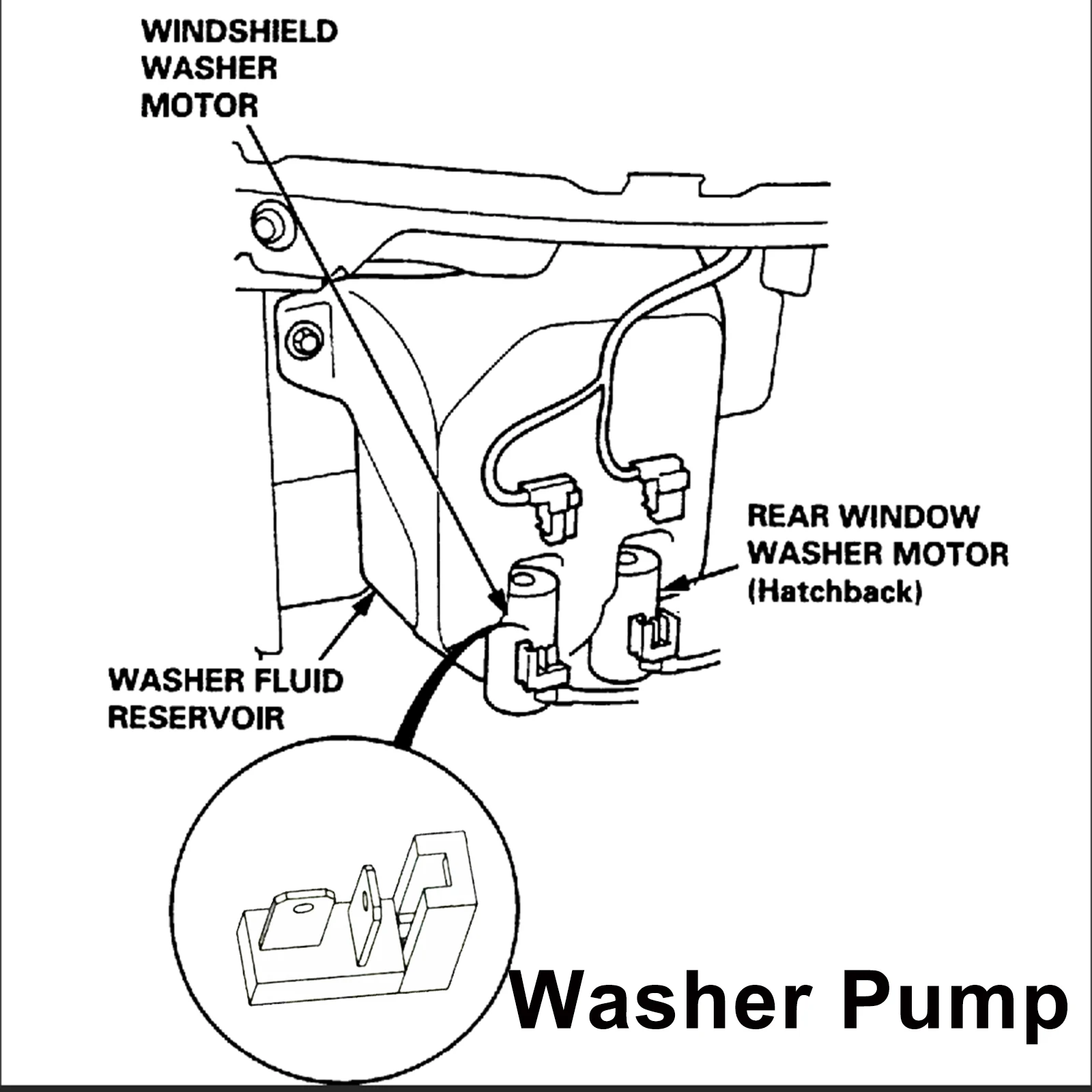 Car Glasses Front Windshield Wiper Washer Pump Motor Liquid Outlet For Subaru Impreza Legacy Forester Liberty Outback Honda HRV