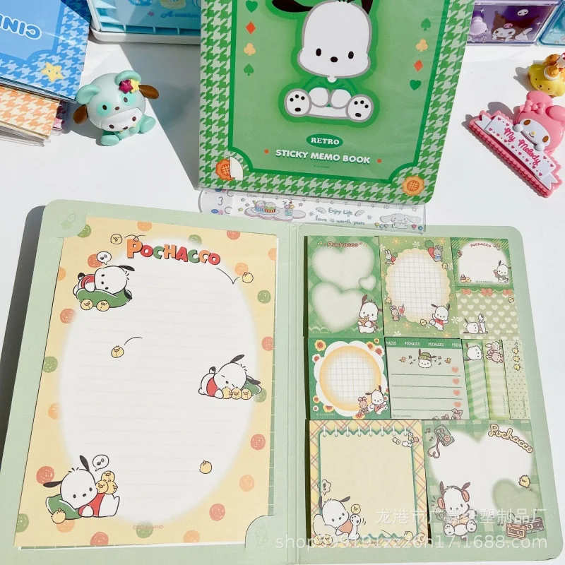 Kawaii  Sanrio Convenience Book My melody Kuromi Hello kitty Note Book Paste Notepad Stationery Student Birthday Present ﻿