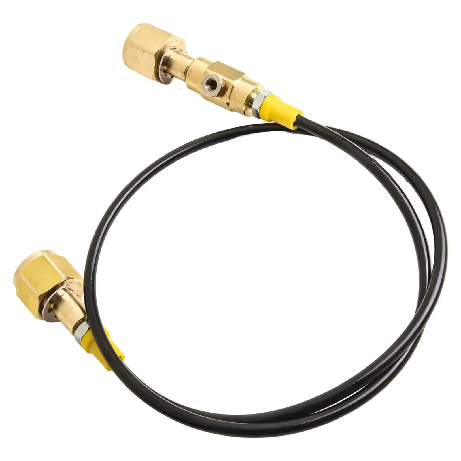 

Large Tank Refill Station Charging Adapter Converts 36 Inch Hose CGA320 to CGA320 for High Pressure Applications
