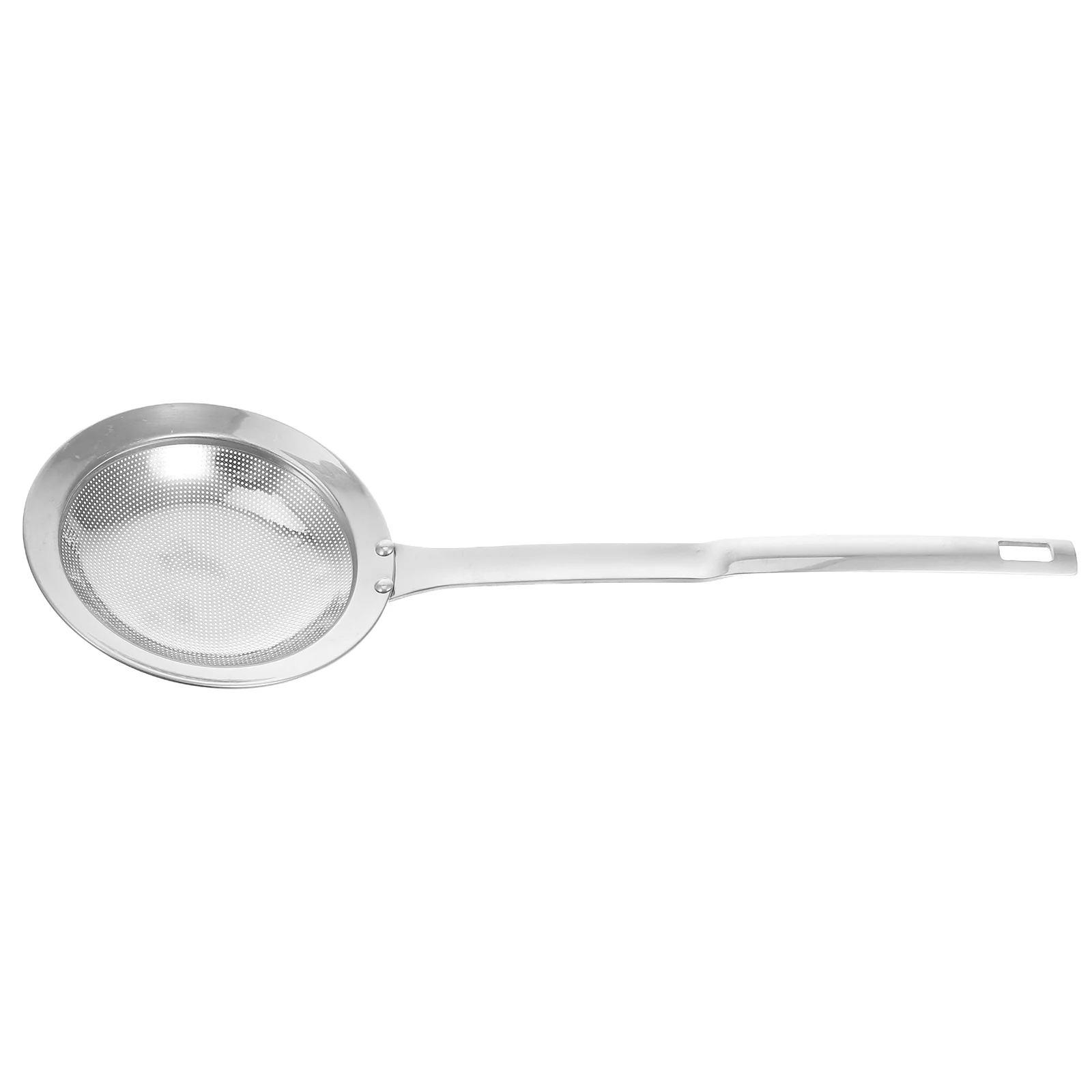 

Filter Stainless Steel Grease Spoon Cooking Oil Sieve Fine Mesh Silver Fat Separator for Colander Skimmer